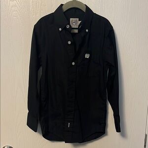 Black Button-Up Shirt